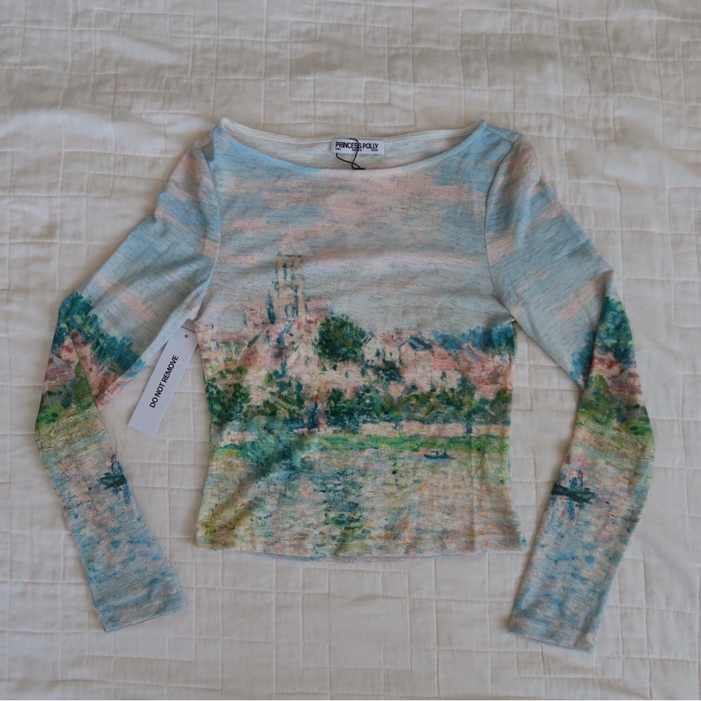 Princess Polly Castle On The Hill Long Sleeve Top